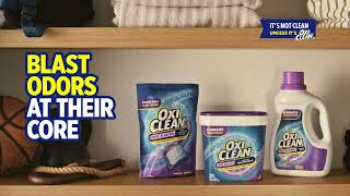 Talking Washing Machine Commercial  OxiClean™ Odor Blasters™ [upl. by Jalbert]