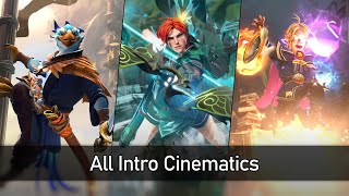 Dota 2  All Intro Cinematics Hero Arcana amp Persona [upl. by Mandle]