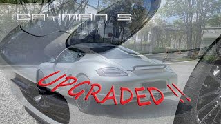 PORSCHE CAYMAN S 987 UPGRADES [upl. by Hector940]