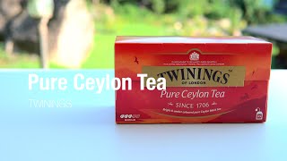 Pure Ceylon Tea TWININGS [upl. by Nuahc841]