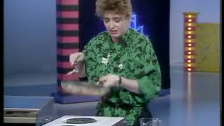 Yvette Fielding mucks up the pancakes on Blue Peter [upl. by Jesher]