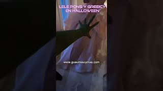 LELE PONS y GREEICY en HALLOWEEN disfrazadas LelePons Greeicy Halloween disfrazadas [upl. by Baxy561]