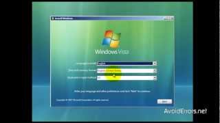 How to Format and Reinstall Windows Vista [upl. by Bertie]