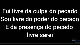 salvo pela graça Daniel Souza letras  playback [upl. by Christabelle]