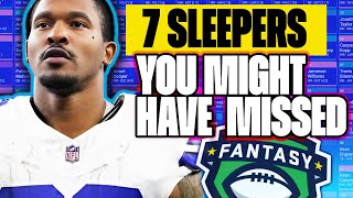 You MUST DRAFT These Deep Sleepers in 2024  Fantasy Football Draft Advice [upl. by Eciram]