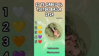 SI TE SABES EL TIKTOK BAILA 2024│Nuevos Trends De TikTok│BAILANDO TIK TOK 2024 tiktok [upl. by Htir]