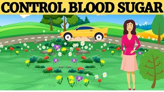 NATURAL WAYS TO CONTROL BLOOD SUGAR LEVELS 🌿🍎 [upl. by Strade]