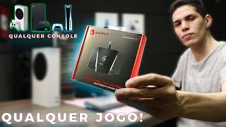 Show Melhor Método para JOGAR QUALQUER JOGO DE CONSOLES com teclado e mouse  Gamesir VX2 AimBox [upl. by Tallie]