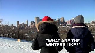 What are the winters like in Edmonton Alberta Canada [upl. by Durgy]