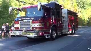 2014 Orange County Volunteer Firemens Association OCVFA Parade Newburgh NY  92714 [upl. by Lilac]