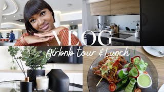 AESTHETIC VLOG  AIRBNB TOUR RESTAURANT REVIEWELLIPSE WATERFALL MINI VLOG SA YOUTUBER🤍🇿🇦 [upl. by Kristen]