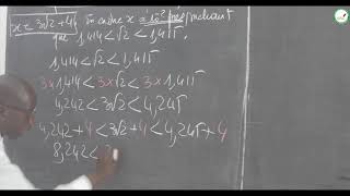 Cours  Troisième  Mathématiques  La racine carrée  Valeur approchée dune expression  M Diop [upl. by Leunam]