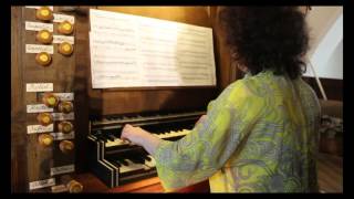 Georg Muffat Toccata Quinta Galina Elshaeva Organ Turnhout Belgium [upl. by Ahsiemak846]