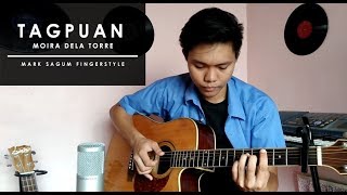 quotTagpuanquot by Moira Dela Torre Fingerstyle Guitar Cover by Mark Wilson Sagum Free Tabs [upl. by Lucina]