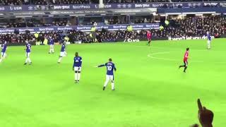 HILARIOUS Manchester United Fans Chanting Scouse Bastard For Wayne Rooney In Everton Match [upl. by Lucinda]