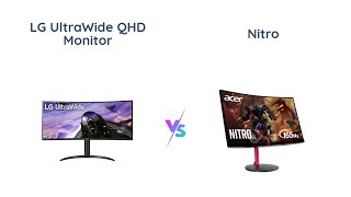 🖥️ LG UltraWide vs Acer Nitro 🎮 Which Gaming Monitor is Worth It 💻 [upl. by Reizarf]