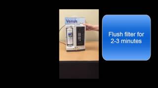 How to Replace the Filter and Reset the Filter Counter in Venus Water Ionizer [upl. by Manon223]