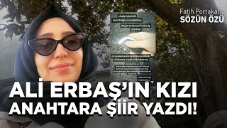 ALLAH BAŞKA DERT VERMESİN DİB BAŞKANI ALİ ERBAŞ’IN KIZI ARABA ANAHTARINA ŞİİR YAZDI [upl. by Rosaline]