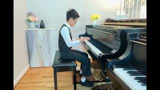 F Kuhlau Sonatina Op55 No3 1st Mvt Jackie Wu11 [upl. by Trebmal562]