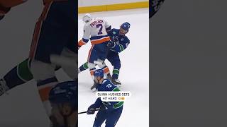 Quinn Hughes Gets Hit HARD 💥 [upl. by Aisatal]