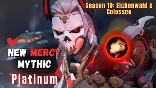 New Mercy Mythic Vengeance  Platinum Season 10  Mercy Overwatch 2 [upl. by Winna]