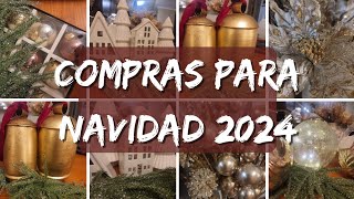 Compras para Navidad🎄 Haul Navidad 2024 les muestro el color que voy a Usar 🎄🎄🎅 [upl. by Sewel]