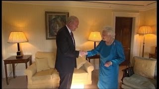 McGuinness praises Queen Elizabeths support of NI peace process [upl. by Drahsar136]