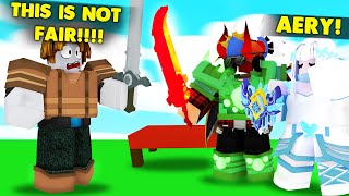 They REPORTED Me For Using This KIT ROBLOX BEDWARS [upl. by Noterb]