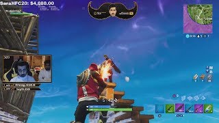 خلصنا من السيزون الخامس   السياره تطير ؟؟ fortnite [upl. by Eenhat]