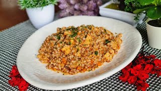 Pilaf cu hrisca si carne de porc vă recomand să gătiți această rețetă de pilaf [upl. by Ray]