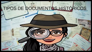 TIPOS DE DOCUMENTOS HISTÓRICOS ESCRITOS E NÃO ESCRITOS [upl. by Acinomahs]