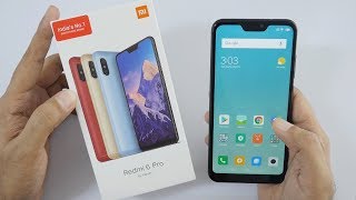 Xiaomi Redmi 6 Pro Smartphone Unboxing amp Overview [upl. by Haneen]