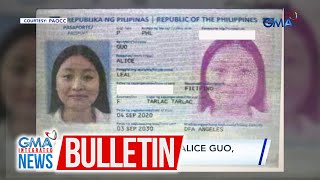 Philippine passport ni Alice Guo kinansela ng DFA  GMA Integrated News Bulletin [upl. by Ainot]