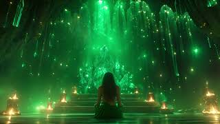 ✨💚 ✨ Emerald Oasis  Fantasy Music Elven Chanting  Relaxation Sleep or Meditation  4 Hrs [upl. by Eceinej399]