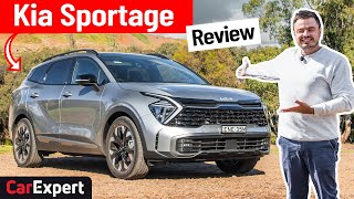 2022 Kia Sportage review inc 0100 New best midsize SUV [upl. by Kcirederf406]