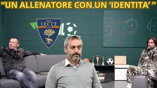 MARCO GIAMPAOLO E IL NUOVO ALLENATORE DEL LECCE [upl. by Cida238]