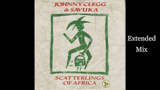 Johnny Clegg amp Scatterlings Of Africa Extended Mix [upl. by Yelnek]