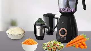 PHILIPS Mixer Grinder 3in1 750 Watt Mixer Grinder  Juicer  Food Processor 4 Jar mixer [upl. by Rotceh]