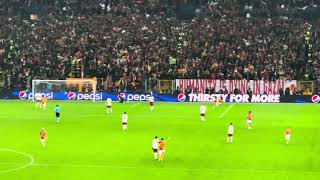 GALATASARAY 33 Manchester United Kerem Aktürkoğlu Gol Tribün Çekim 29112023 gsvmun [upl. by Aikemaj]