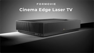 Formovie Cinema Edge 4K UST Projector  Laser TV with Google TV with Netflix [upl. by Atinel553]