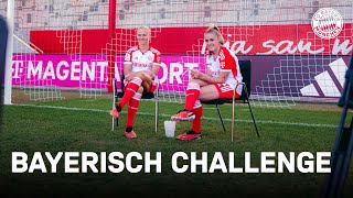 BayerischChallenge mit den FCBFrauen [upl. by Atteuqnas]