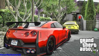 2024 GTR Nismo in GTA 5 Mods IRL LA REVO Lets Go to Work 25 [upl. by Alywt]