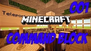 Minecraft Tutorial  Command Block  Die Grundlagen 001 Deutsch  HD [upl. by Saideman]