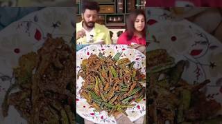 Ritesh Deshmukhs favourite bhindi fry recipe bhindifry trendingshort simplerecipe viralnow [upl. by Kiker]