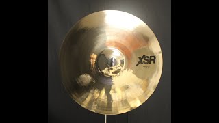 Sabian 19quot XSR Fast Crash  1354g [upl. by Bridge]