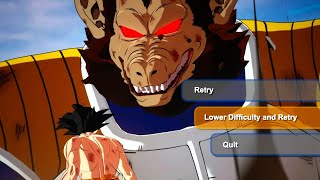 LOWER DIFFICULTY amp RETRY  Dragon Ball Sparking Zero [upl. by Waal]