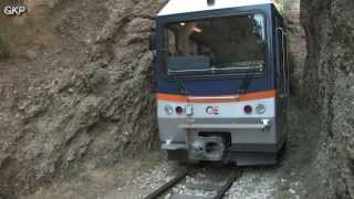 ODONTOTOS Rack Railway Diakofto Niamata Summer 2013 [upl. by Yrian698]