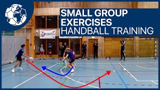 Small Group Exercises  Handball Training U17  Pejovic WANG  Norway  Handball inspires [upl. by Lupien]