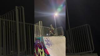 Race BMX vs skatepark spine ramp [upl. by Schulein]