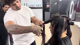 how to haircut long short hair cutting [upl. by Anitnatsnok510]